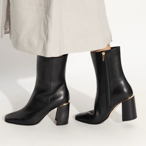 Jimmy Choo Loren 85MM Leather Ankle Boots size 39 - Picture 2 of 16